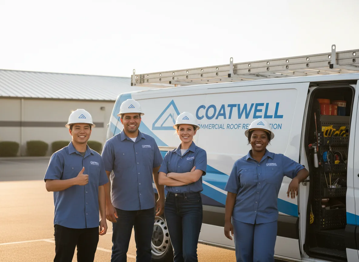 Commercial roof coating company in Weber City, VA